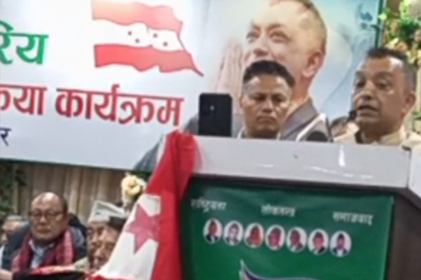 फागुन २१ को निर्वाचन हामीले खोजेर आएको होइन : सभापति थापा